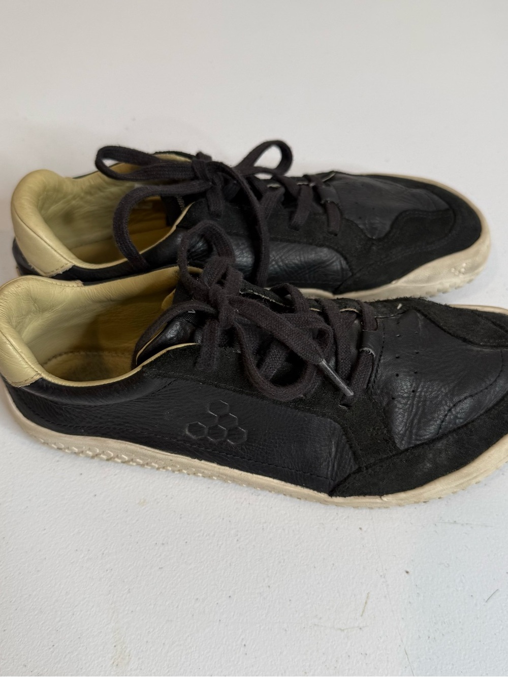 VivoBarefoot Minimalist Leather Lace-up Sneakers Juniors Size EU 37